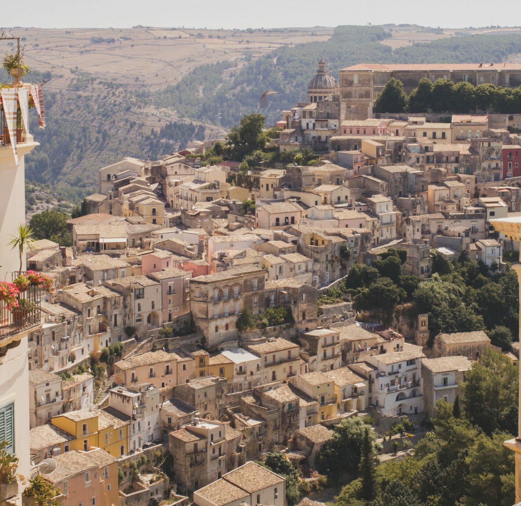 Vista aerea ragusa