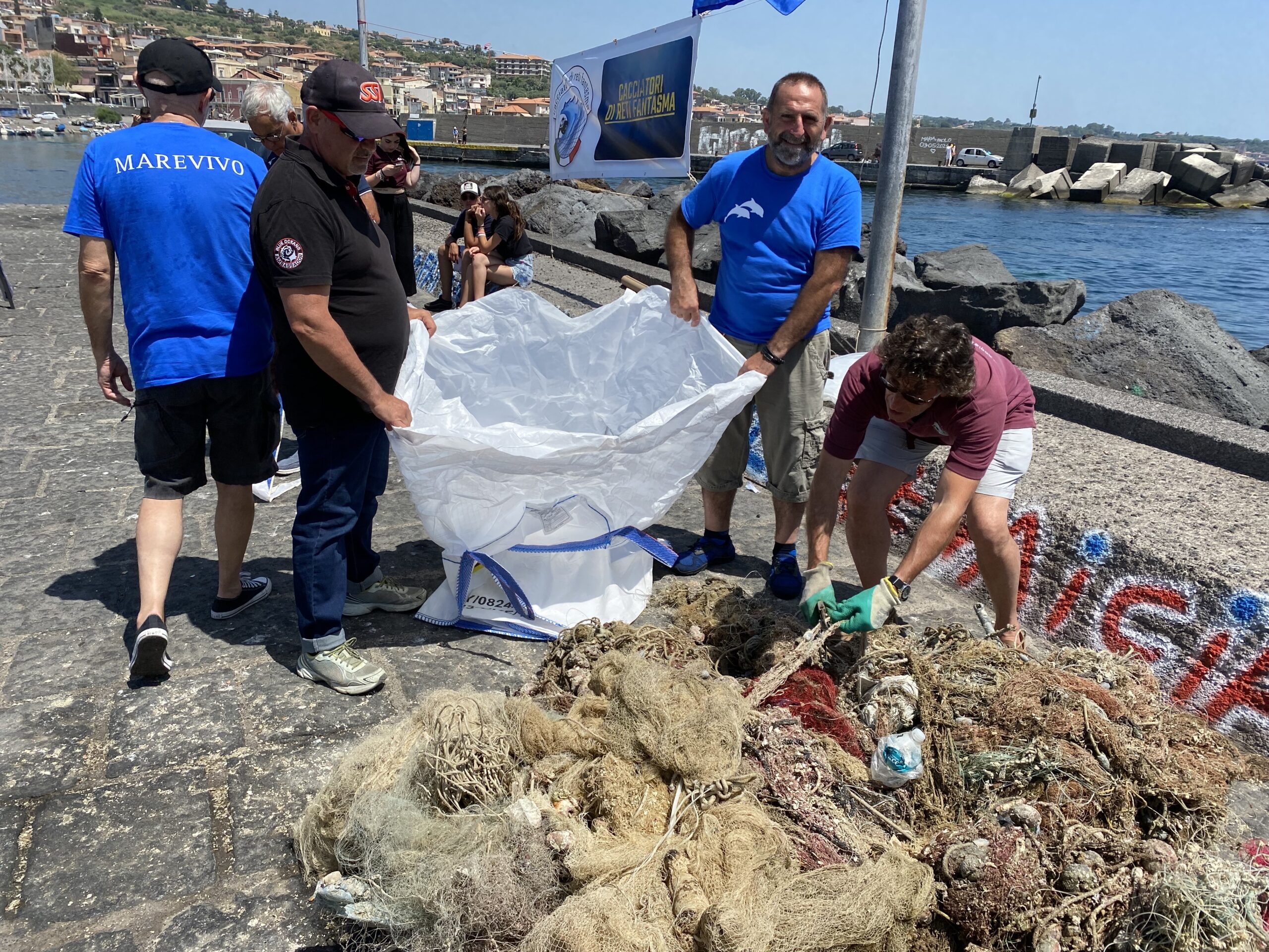 La Divisione Sub di Marevivo conclude un’operazione di ripristino del fondale